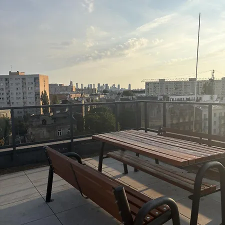 Lejlighed Praga - Parking, Balcony, Workdesk - By Rentujemy Warszawa